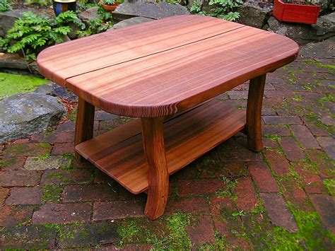 Rustic log end table pine and cedar (natural clear) $124.99. Tables - Cedar Sustainable Woodwork