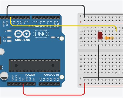 Tinkercad Tutorial Simple Arduino Led Blink
