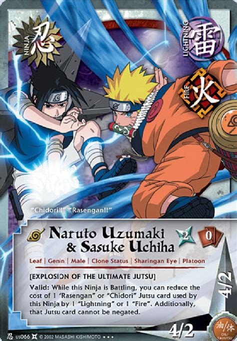 Naruto Uzumaki And Sasuke Uchiha Tg Card By Puja39 On Deviantart