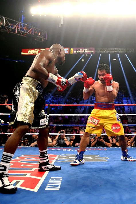 Manny Pacquiao Vs Floyd Mayweather Vertical Poster 24x36 Etsy