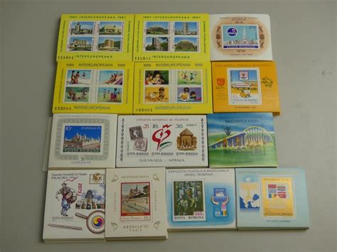 Romania 19751994 1300 Souvenir Sheets Philately Catawiki