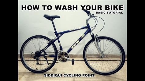 How To Wash Your Bike Basic Tutorial Youtube