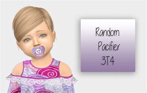 Sims 4 Pacifier Mod