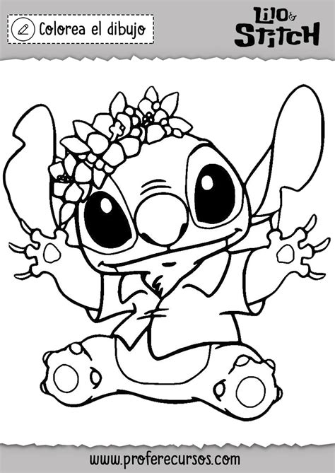 Dibujos de Lilo y Stitch para Colorear