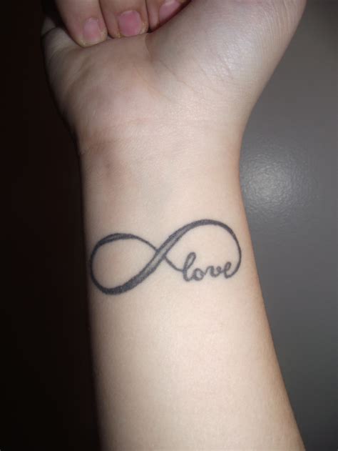 Infinity Love Tattoo Love Tatoo Pinterest Love Tattoos Get A
