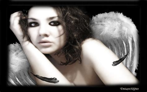 fake angel art fantasy wings girl angel beauty abstract feathers hd wallpaper peakpx