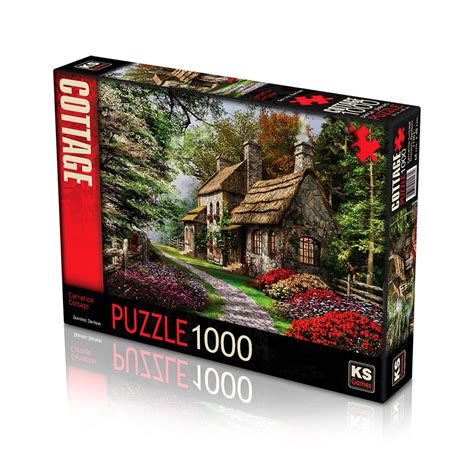Puzzle 1000 Parça Carnation Cottage Dominic Davison 11261 5614 Puzzle Hands