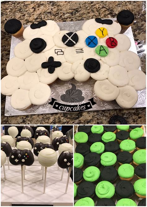 Get Your Game Face On And Eat Some Gamer Cake Cupcakes And Cake Pops