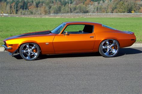 Orange 1970 Camaro Camaro 1970 Ss Touring Pro Chevrolet Sold