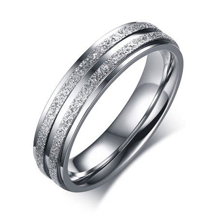 Whether you are a fan of fashion rings or want to add. Men Women Stainless Steel Wedding Bands Forever Love ...