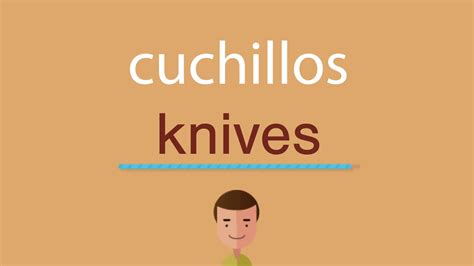Me ha llamado aquí para hablar, como se dice: Cómo se dice cuchillos en inglés - YouTube
