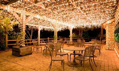 17 Create A Warm And Cozy Impression With These Christmas Patio Lights