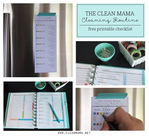 The Clean Mama Cleaning Routine Free Printable Cleaning Routine