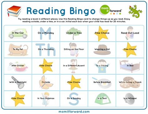 Reading Bingo Printable Mom It Forwardmom It Forward Reading Comprehension Worksheets