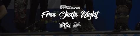 Free Skate Night Banner Atbshop Skate Warehouse