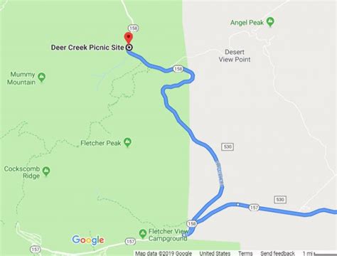 Deer Creek Picnic Area At Mt Charleston Southwest Explorers