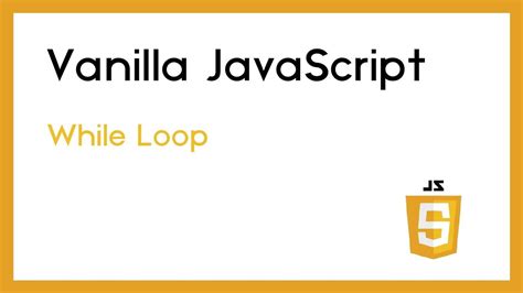 Javascript While Loop With If And Else Statements And Incrementing