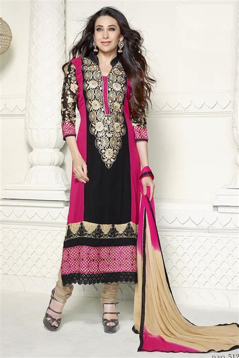 Pink Karishma Kapoor Salwar Suit At Best Price In Surat By Online Sarees Shopping Id 8761841797