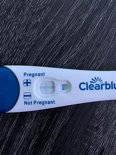 Clear Blue Pregnancy Test Evaporation Line