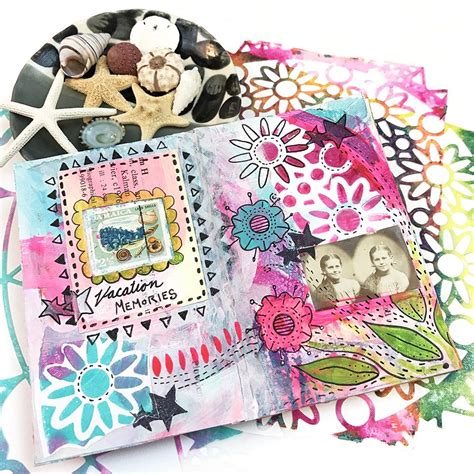 The Crafter S Workshop BlogMixed Media Glue Book Glue Book Paper