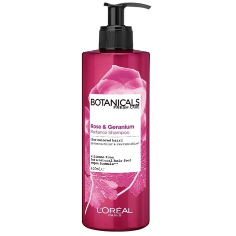 Loréal Paris Hair Botanicals Rose And Geranium Radiance Shampoo 400 Ml