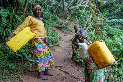 Water Scarcity Creates Hardship For Drc Community But Some Find