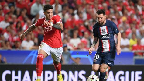 Benfica and PSG draw in Champions League  News Unrolled