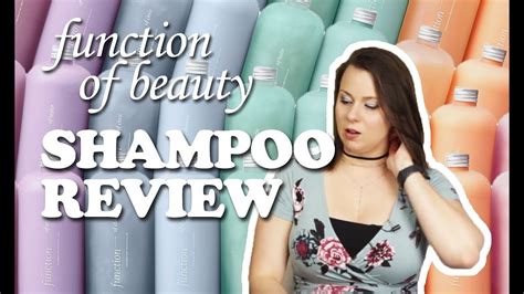 Function of Beauty Shampoo Review - YouTube