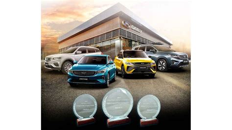 Geely PH Bags Outstanding Distributor Award CarGuide PH Philippine