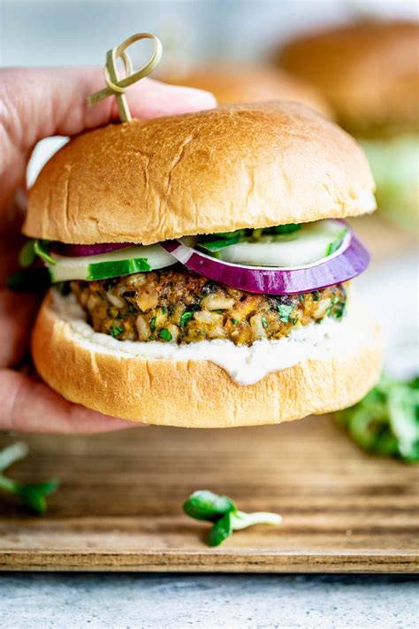 Chickpea Burgers With Brown Rice Laptrinhx News