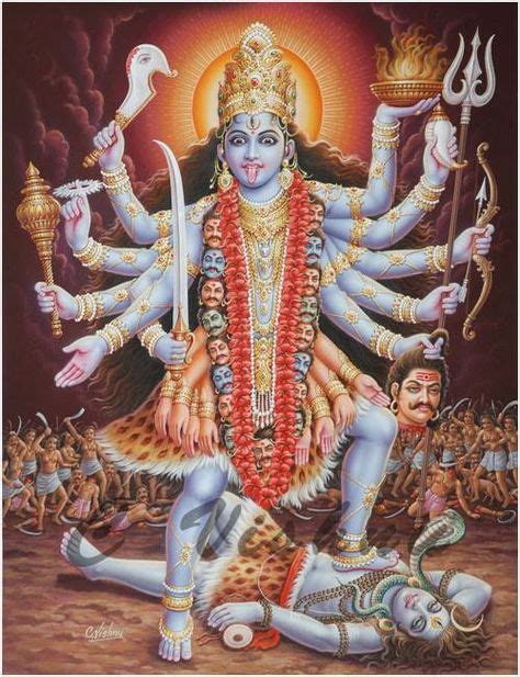 Pin By Annie Boodoo On India Kali Goddess Kali Mantra Kali Ma