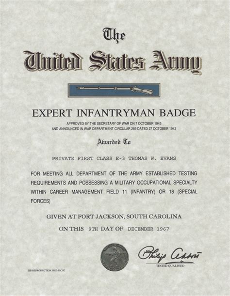 Army Expert Soldier Badge Requirements Army Military