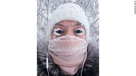 Its So Cold In Parts Of Siberia That Eyelashes Are Freezing Cnn