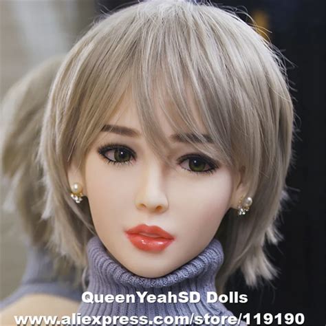 Buy New Oral Sex Doll Head Solid Silicone Love Doll Heads For Men Oral Depth