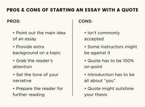 Here, you will be required to understand know some do's and don'ts so that you do not end up losing your readers and objective. Using Quotes in an Essay: Ultimate Beginner's Guide