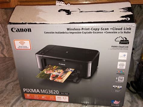 Canon Pixma Mg3620 Wireless All In One Printer Black Ebay