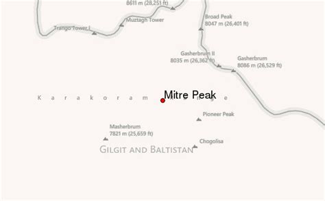 Mitre Peak Mountain Information