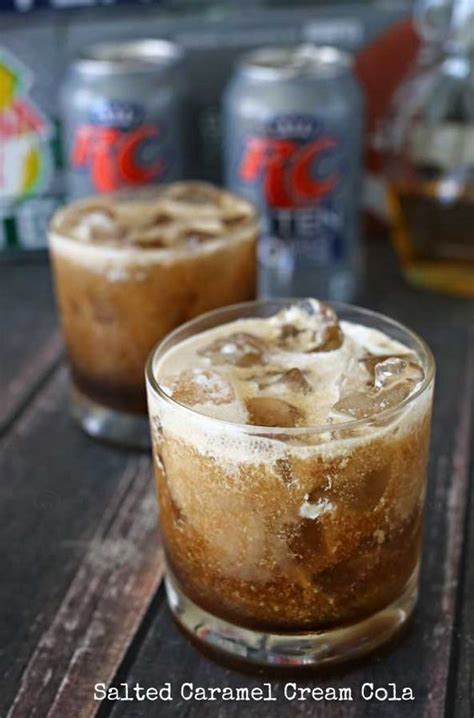 Even the eggnog mudslide was a favorite!. Salted Caramel Cream Cola - a delicious drink for all occasions such as birthdays, holidays ...