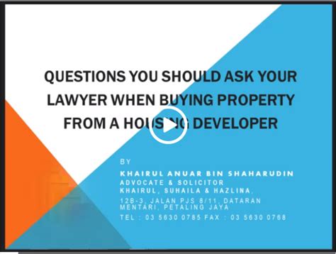 These titles are then issued to the purchaser. What's Schedule G and H of Housing Development Act - KCLau.com