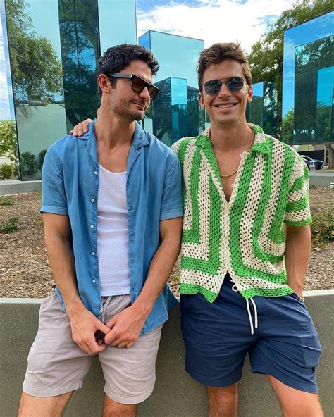 10 Gay Celebrity Couples Who Got Engaged Recently Men Fashion Casual Outfits Cool Outfits For