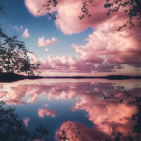 Cotton Candy Clouds Over Finland Photography By Juusohd