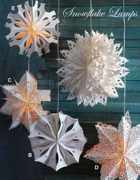 17 Magical Paper Snowflake Craft Projects