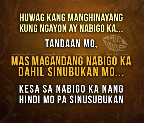 Tagalog Motivational Quotes For Life Raramemes