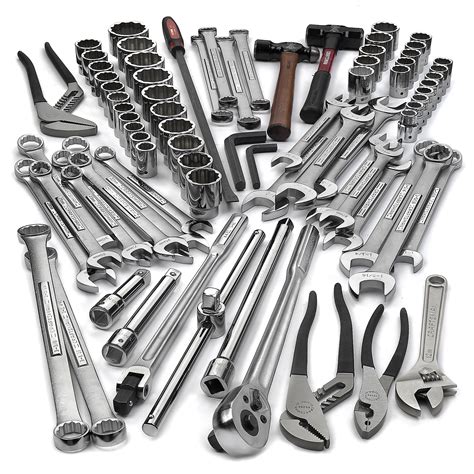 Craftsman mechanics tool set with 75 tooth ratchet. Craftsman 78-Piece Heavy-Duty PRO Mechanics Tool Set