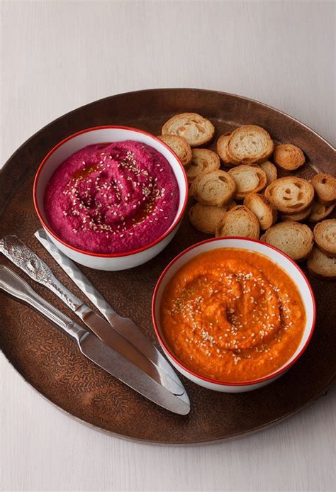 Los pimientos asados calientes poner en una cazuela, tapar con tapa y dejar enfriar. Hummus de pimientos asados y de remolacha | Recetas ...