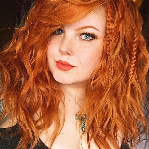 Magiskt Vacker ♡♡♡ Pretty Redhead Redhead Girl Perfect Redhead Feathered Hairstyles