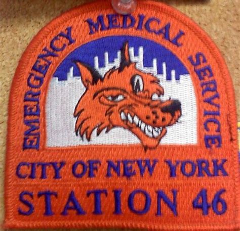 Fdny Ems Station 46 Fdny Patches Fire Life Fdny