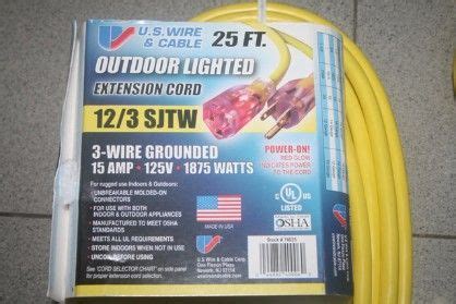 Duhhh right, but you'll forget and have to take the wires back out and do it again! Extension Cord Us Wire 12ga Sjtw 110 To 220v Heavy Duty  Home Tools & Accessories  Pasay ...