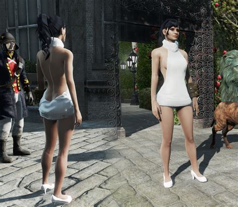 Virgin Killer Sweater For Cbbe At Fallout 4 Nexus Mods And Community