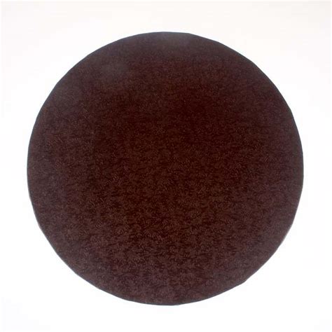 10 Inch 25cm Round Brown Drum Thick Cake Board From Only £123